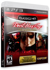 Devil May Cry HD Collection Playstation 3 US box art